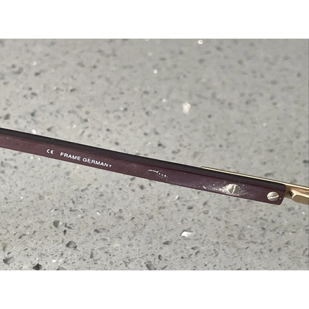 CAZAL MOD. 476 COL. 450 52-17-135 Eyeglasses Frames ONLY Germany Half Rim